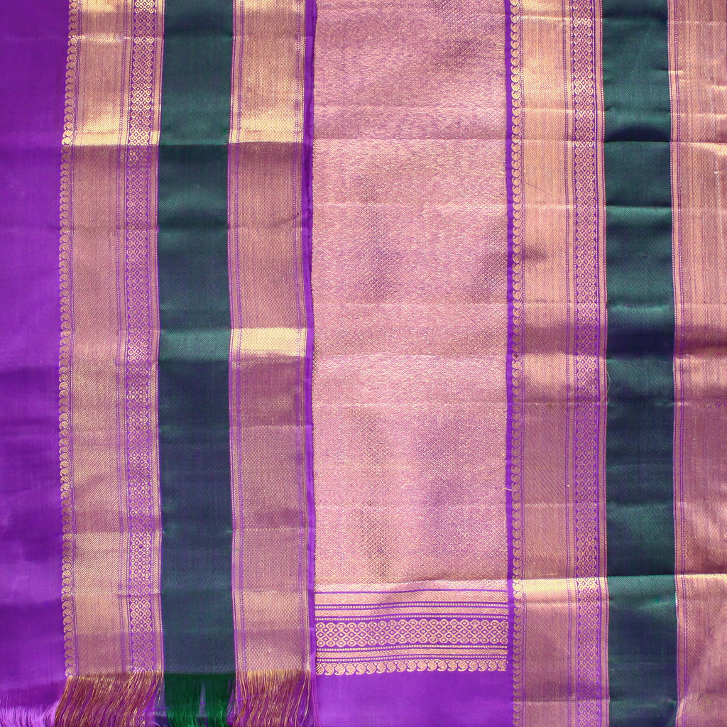 The Gharchola Kolam - Purple
