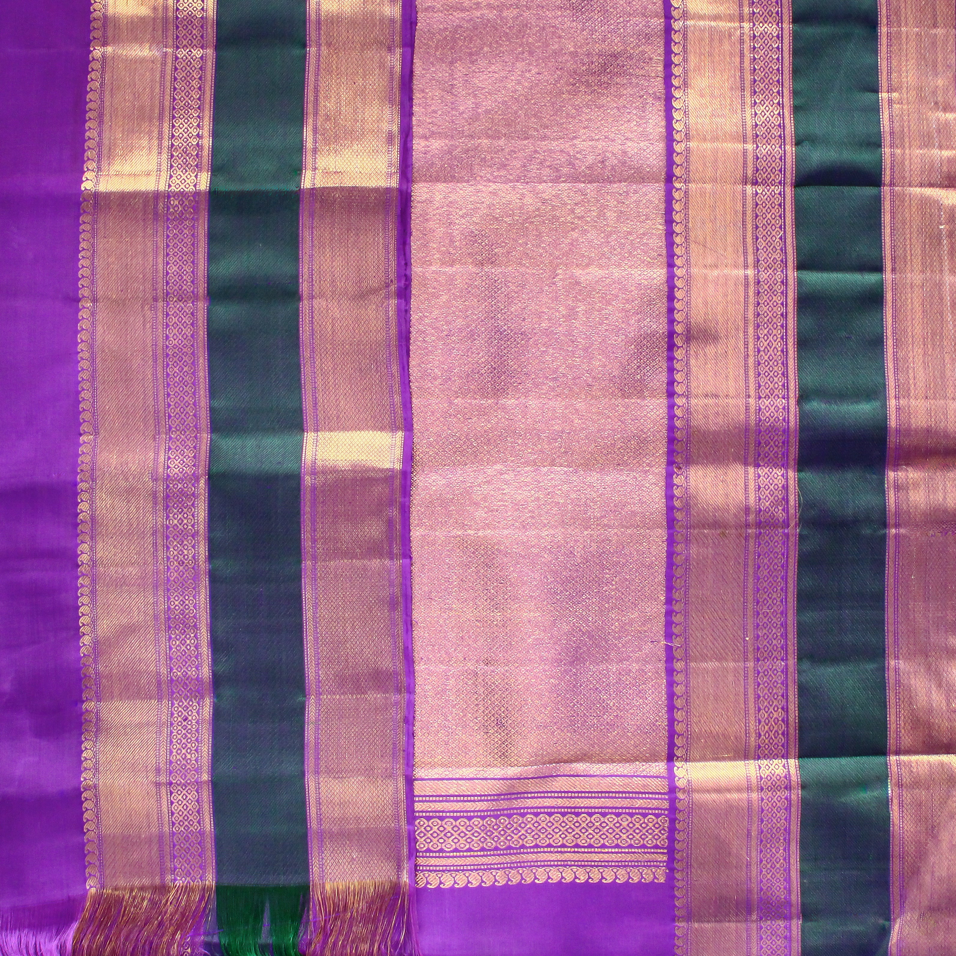 The Gharchola Kolam - Purple