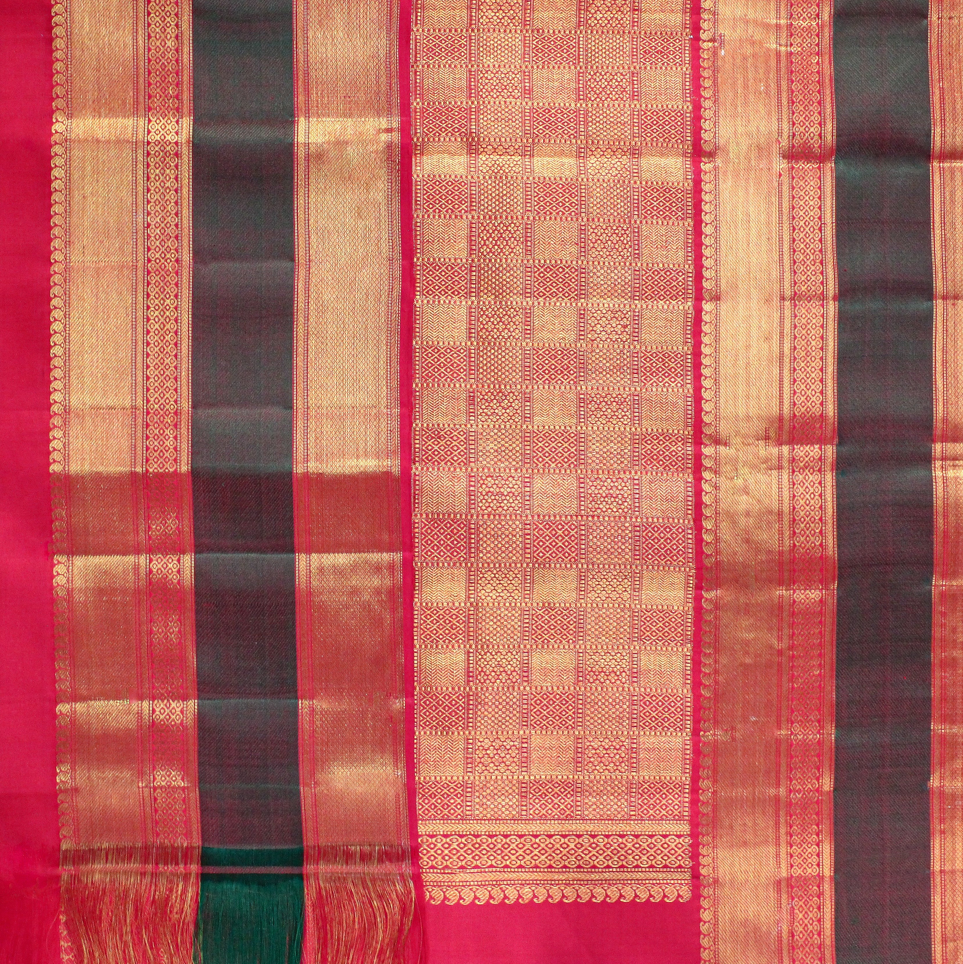 The Gharchola Kolam - Red