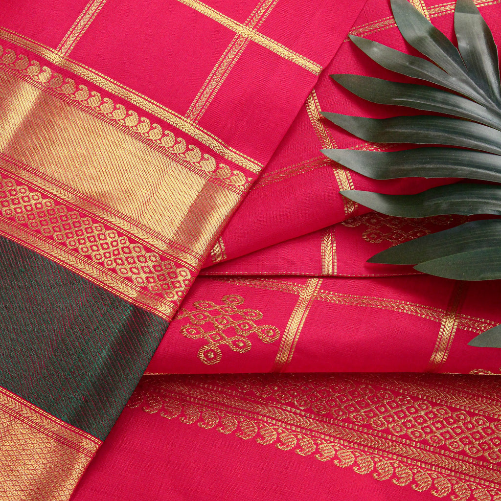 The Gharchola Kolam - Red